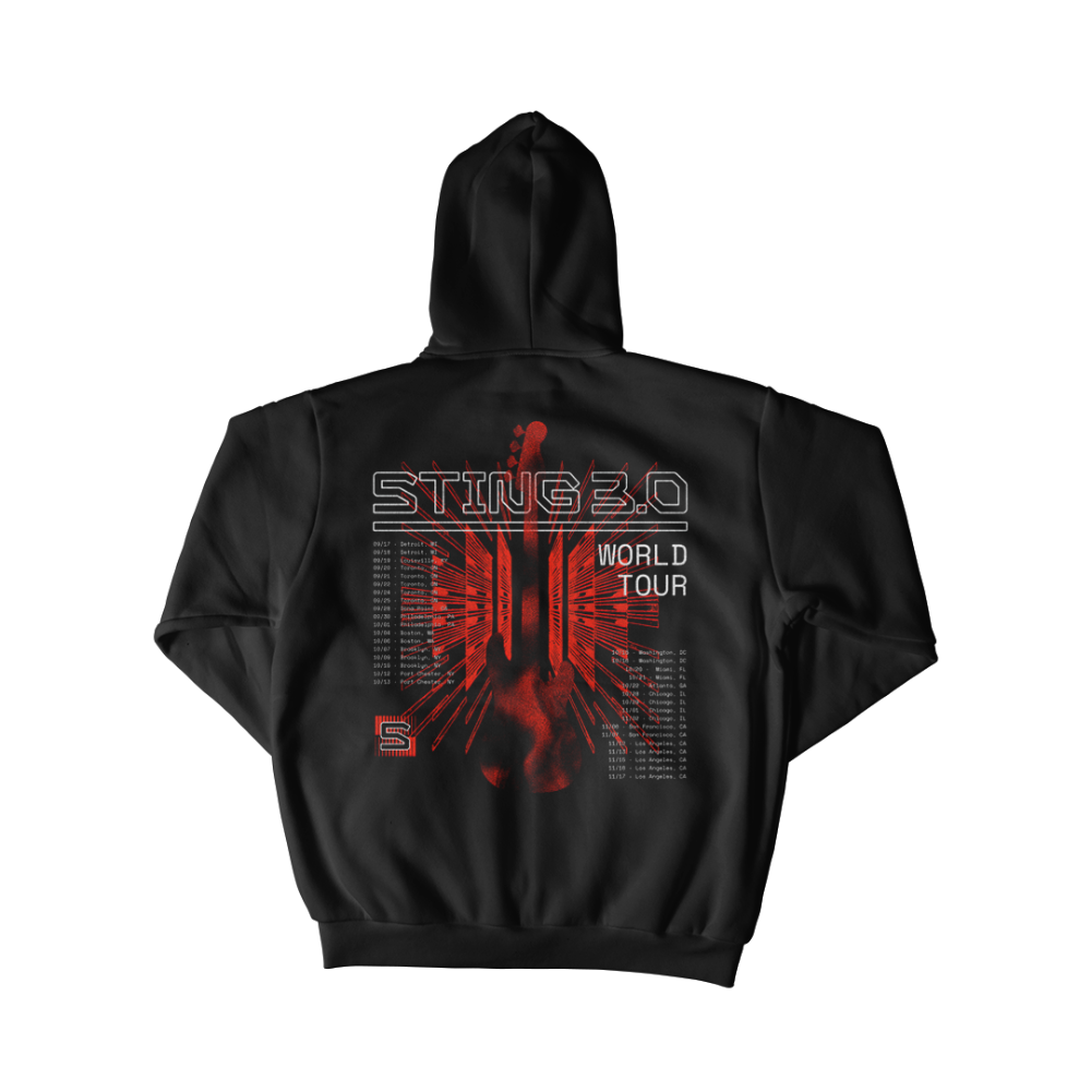 3.0 Bass Tour Zip Hoodie Back