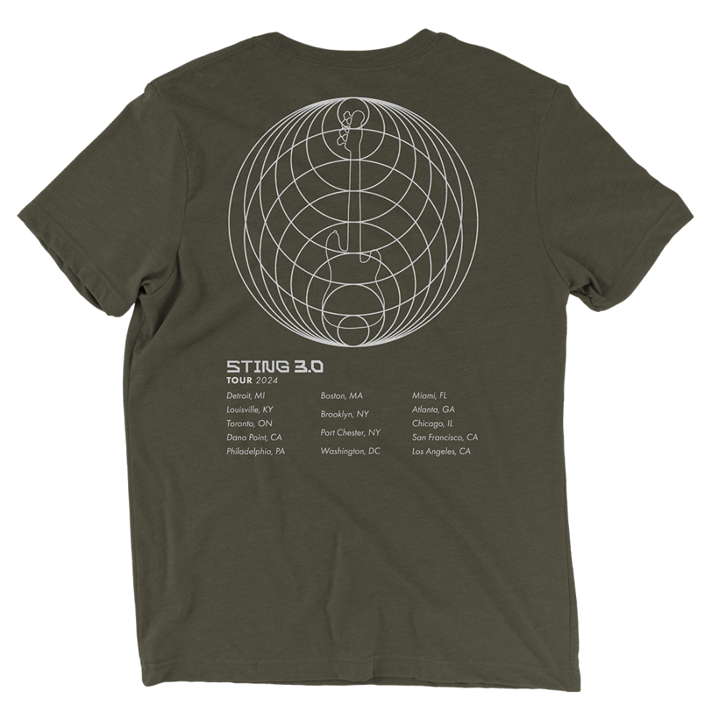 3.0 Grid T-Shirt Back