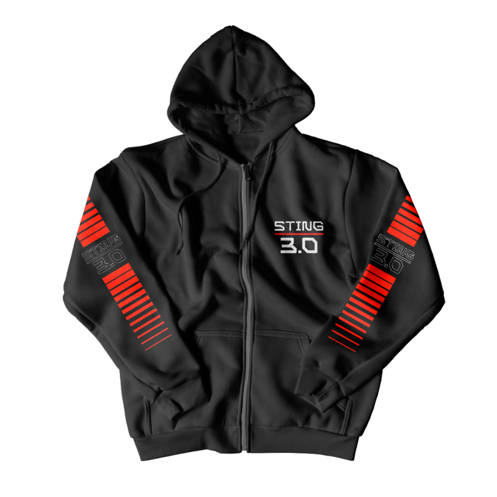 3.0 Bass Tour Zip Hoodie Front