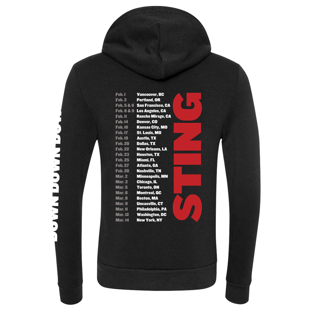 Down, Down, Down Zip Hoodie - Sting Official Store Down, Down, Down Zip Hoodie - Sting Official Store
